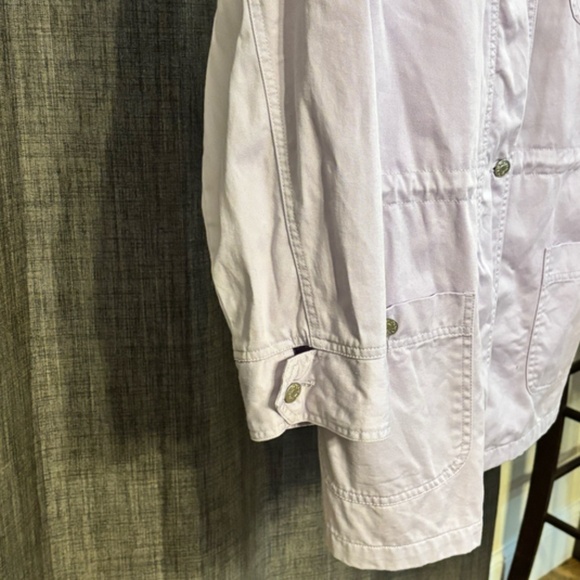 EUC Denim & Co. Women's Jacket Barn Style Light Purple SZ Medium - Picture 5 of 13